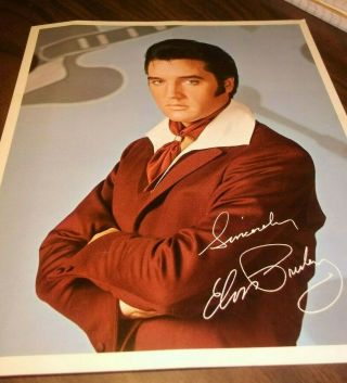 Rare Elvis Photo Bonus Rca Records 1960 