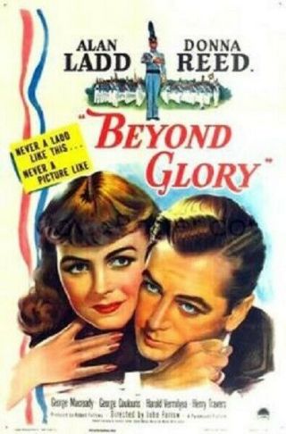 Beyond Glory Rare Classic Movie Dvd 1948 Audie Murphy Alan Ladd Donna Reed
