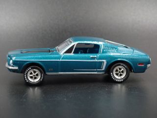 1968 68 Ford Mustang Gt Fastback Rare 1:64 Scale Collectible Diecast Model Car