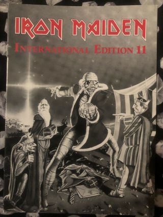 Iron Maiden Fan Mag No.  11 Xmas 83 Edition Rare