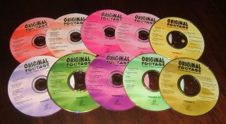 Rare Set Of Footage Karaoke Videos,  Volumes 1 Thru 10 - Ofv Vcd