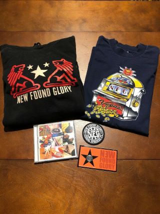 Rare Vintage Found Glory Bundle: Hoodie,  Shirt,  Cd,  Patch,  And Sticker
