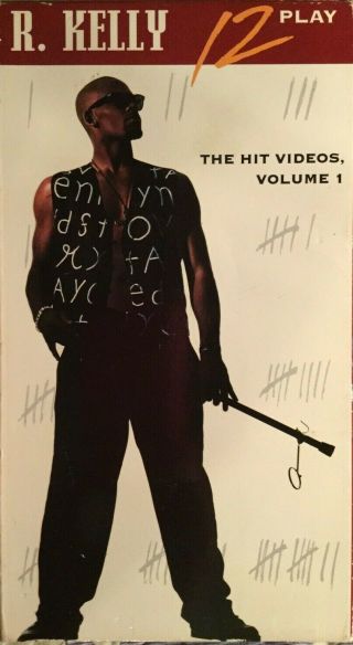 Rare R.  Kelly 12 Play The Hit Videos Volume 1 Vhs Tape Jive Label