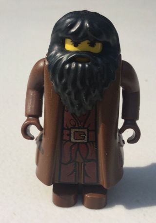 Rare Lego Harry Potter Hagrid Minifigure Minifig Figure