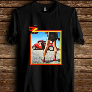 Legs Stub La Grange Zz Top Eliminator Rare 1984 Poster Mens T - Shirt Black
