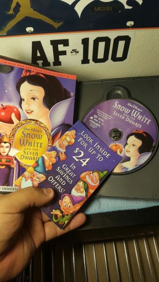 OOPS RARE SNOW WHITE and the Seven Dwarfs 2 DISC DVD PLATINUM EDITION W/BOOKLET 2