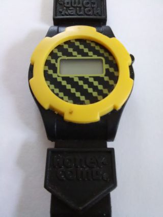 1990 Honeycomb Cereal Watch,  Very Rare Black Color,  Kraft,  General Foods