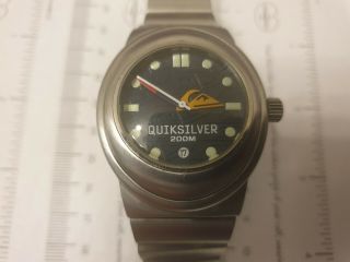 Rare Men`s Quiksilver™ QS2000 Stainless Steel - Analogue Surfer Watch 2