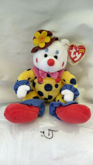 Rare Juggley The Bear Ty Beanie Baby Highly Collectible Retired W Tag 2005