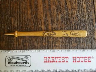 Antique Ty Cobb Bat Mechanical Pencil - Louisville Slugger - Very Rare