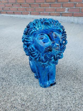 Raymor Gambone Italy Pottery Large Lion Rare Handmade