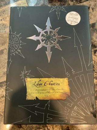 Warhammer Black Library Liber Chaotica Volume 1 - 5 Hard Cover Rare Oop 2005