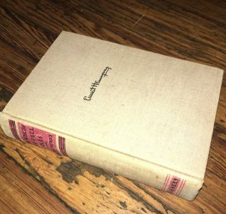 1940 For Whom The Bell Tolls By Ernest Hemingway 1st Edition Scribners Vtg Rare