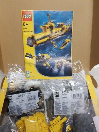 Lego 4888 Creator Ocean Odyssey Rare 100 Complete Set