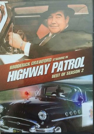 Highway Patrol Best Of Season 2 - Mgm (dvd,  2013) - Oop/rare - Region 1