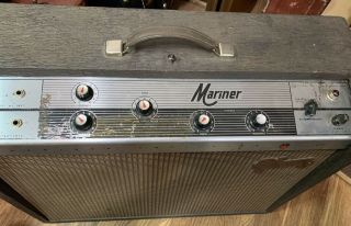 Rare Vintage 60’s Gibson Mariner Tube Amp Amplifier Parts/Repair 4