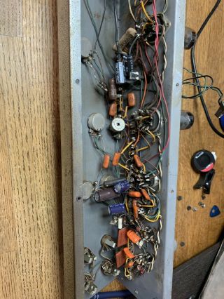 Rare Vintage 60’s Gibson Mariner Tube Amp Amplifier Parts/Repair 5