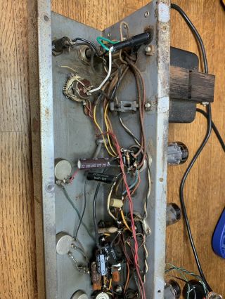 Rare Vintage 60’s Gibson Mariner Tube Amp Amplifier Parts/Repair 6