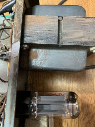 Rare Vintage 60’s Gibson Mariner Tube Amp Amplifier Parts/Repair 8