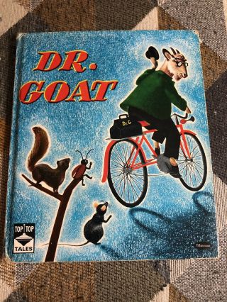 Rare:vintage 1950 Dr.  Goat Georgiana / Charles Clement Whitman Top Top Tales