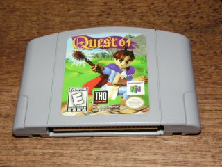 Quest 64 Rare Game,  Must Have Nintendo 64 Us S&h