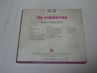 The Cranberries - Live In Paris 2010 (2010) - [rare 3 cd set] 2