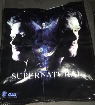 Supernatural 2018 Sdcc Exclusive Bag Sam & Dean Winchester Castiel Rare