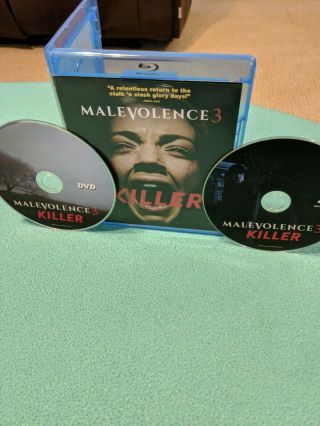 Malevolence 3: Killer (blu - Ray) Rare Horror