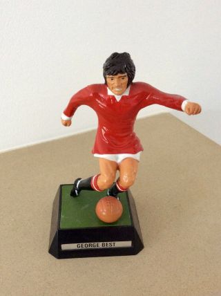 Rare Vintage Mettoy Wembley Soccer Stars Figure George Best 1972