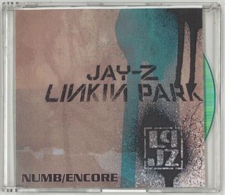 Linkin Park Numb/encore Jay - Z Rare Promotional Cd 2008