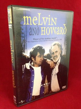 Melvin And Howard [rare 1980 Art/1999 Pkg Design W/ Chapter Insert]