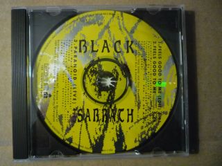 N - Cd /rare Prom - /black Sabbath/3 Tracks/live Recording /i.  R.  S.  Records 1990
