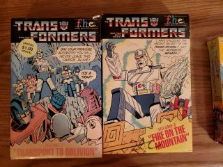 Vintage Transformers TV Series G1,  VHS Set Volume 1 - 8,  Very Rare 6