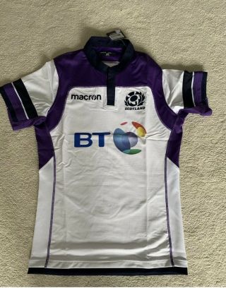 Scotland Player Issue Away Rugby Shirt 2017/18 Large Rare.  World Cup