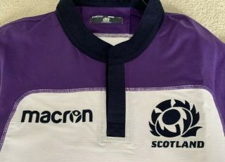 Scotland Player Issue Away Rugby Shirt 2017/18 Large Rare.  World Cup 2