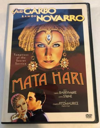 Mata Hari (dvd,  2005) Like Rare Region 1 Greta Garbo Ramon Novarro 1932 Wb