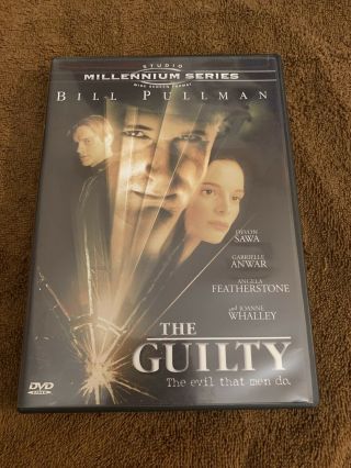 The Guilty Dvd,  Bill Pulman Devon Sawa Rare Oop