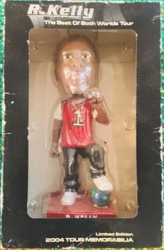 Rare Find - - R Kelly Best Of Both Worlds Bobblehead Figurine Doll