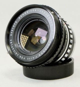 Schneider - Kreuznach PA - Curtagon 35mm F/4 Shift Lens for Leicaflex - RARE (2037) 2