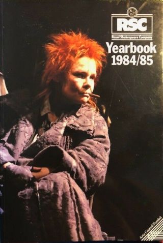 Rsc Royal Shakespeare Co.  Yearbook 1984/85 - Dench,  Branagh,  Etc Very Rare