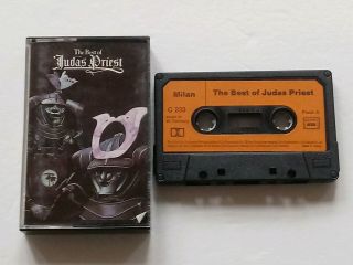 Judas Priest - The Best Of Judas Priest - Cassette Tape Import Rare