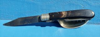 RARE Vintage A W Wadsworth And Son Hobo Slide Apart 4 Tool Camp Knife Austria 8