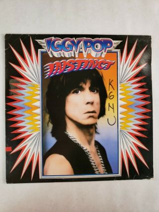 Iggy Pop Instinct 1988 RARE PROMO LP VINYL Record Album 4