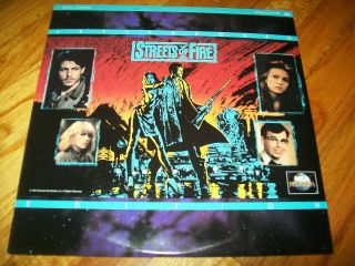 Streets Of Fire Laserdisc Ld Widescreen Format Very Rare