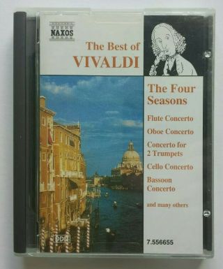 The Best Of Vivaldi Naxos Classical Minidisc Album Md Ft.  The Four Seasons Rare