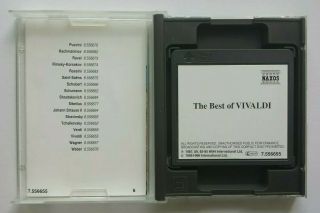 The Best of Vivaldi NAXOS Classical MiniDisc Album MD ft.  The Four Seasons Rare 2