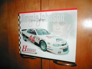 1998 - 1999 Jimmie Johnson Herzog Asa Pre - Nascar Hero Cards Rare.  Set Of (3)