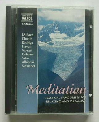 Meditation - Classical Favourites For Relaxation Naxos Minidisc Album Md Rare
