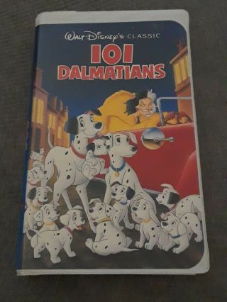 101 Dalmatians (vhs 1263,  1992) Walt Disney 
