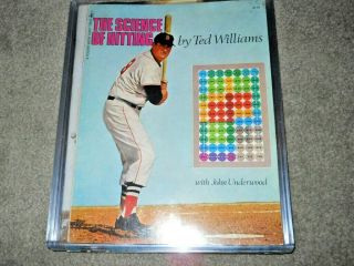 Rare 1971 " The Science Of Hitting " By Ted Williams,  Boston Red Sox,  Baseball Vg,